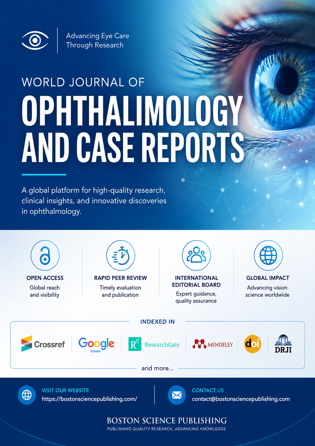 World Journal of Ophthalmology and Case Reports